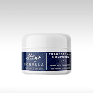 Mary's medicinals - 28G- 1:1:1- CBG:CBD:THC- TRANSDERMAL COMPOUND