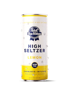 Pabst blue ribbon - SINGLE- PBR- LEMON- HIGH SELTZER