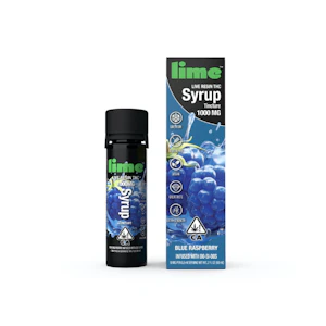Lime - 2OZ- BLUE RASPBERRY- SYRUP