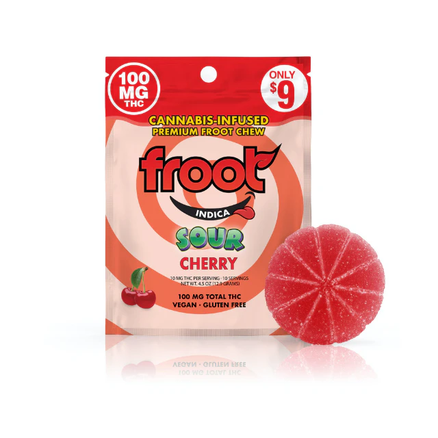 Froot - SINGLE- 100MG- SOUR CHERRY- GUMMY Main Image