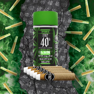 Stiiizy - 5PK- 0.5G- GELATO- 40'S- INFUSED- BLUNTS