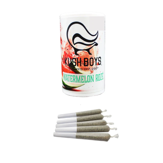 Kush boys - 14PK - 0.5G - WATERMELON ROZE - FLOWER PREROLLS Main Image