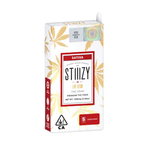Stiiizy - 1G- LIVE RESIN- LEMON CREME- POD