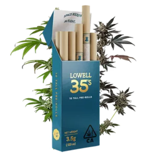 Lowell herb co. - 10PK- LOWELL 35- AFTERNOON DELIGHT- PRE ROLLS Main Image