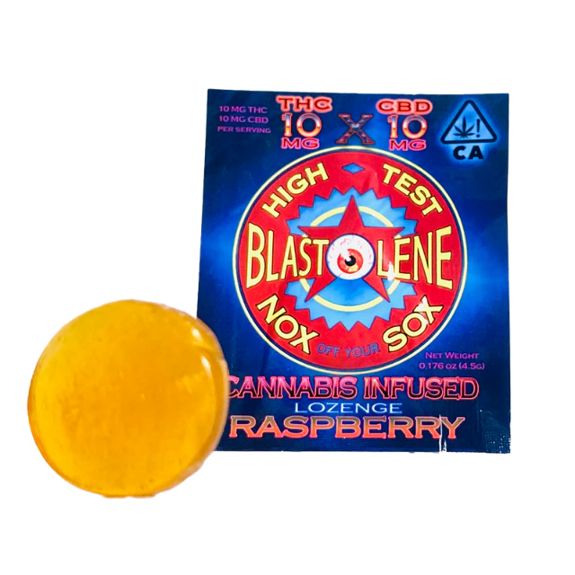 Dollar dose - SINGLE- BLASTOLENE- RASPBERRY- LOZENGE Main Image