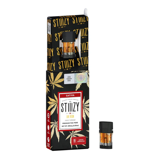 Stiiizy - 0.5G- LIVE RESIN- LEMON MERINGUE- POD Main Image