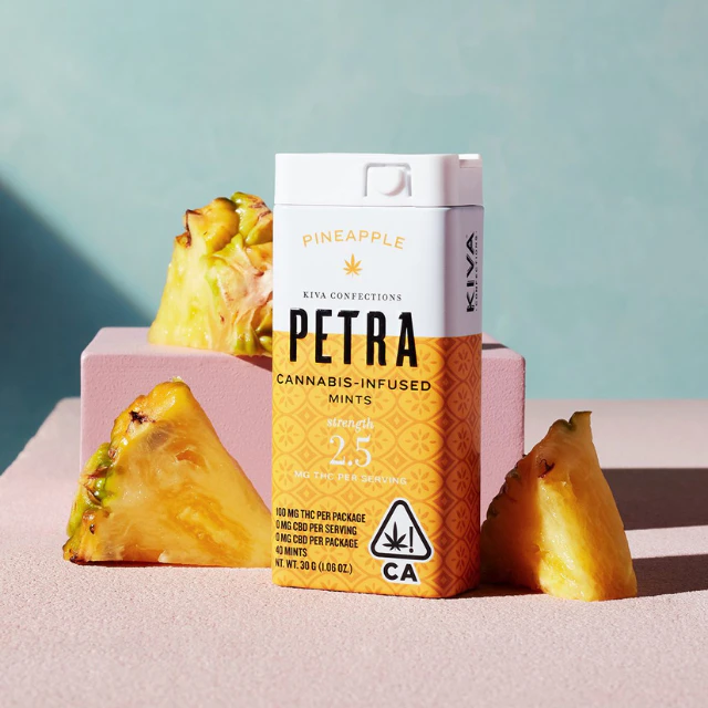 Kiva - 40CT- PETRA MINTS- PINEAPPLE Main Image