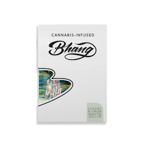 Bhang - 10CT- COOKIES & CREAM- WHITE CHOCOLATE- BAR