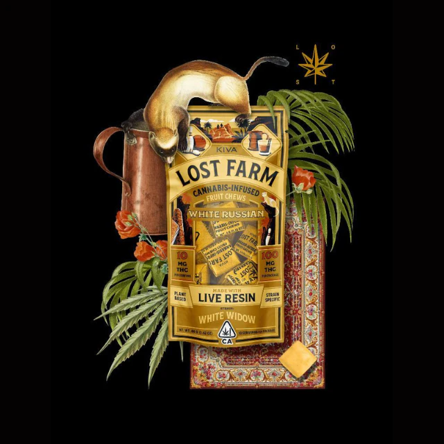 Kiva lost farm - 10CT - WHITE RUSSIAN -FRUIT CHEW Main Image
