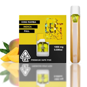 Left coast extracts - 1G - KING MAMBA - POD