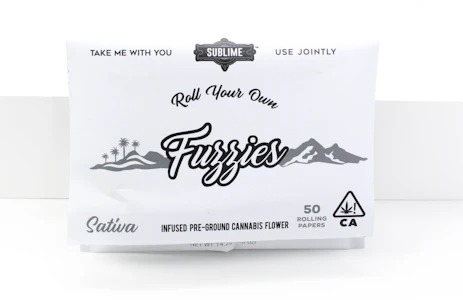 Fuzzies/sublime - 1/4 OZ- SATIVA- ROLL YOUR OWN- INFUSED FLOWER