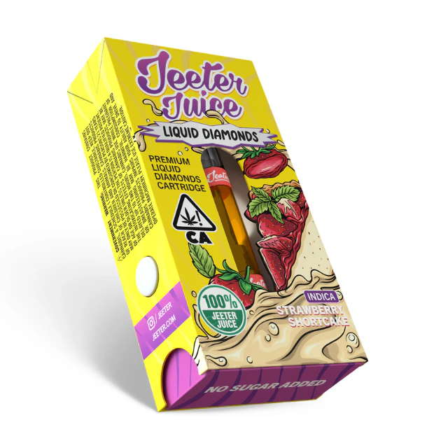 Jeeter - 1G- STRAWBERRY SHORTCAKE- LIQUID DIAMOND- CARTRIDGE Main Image