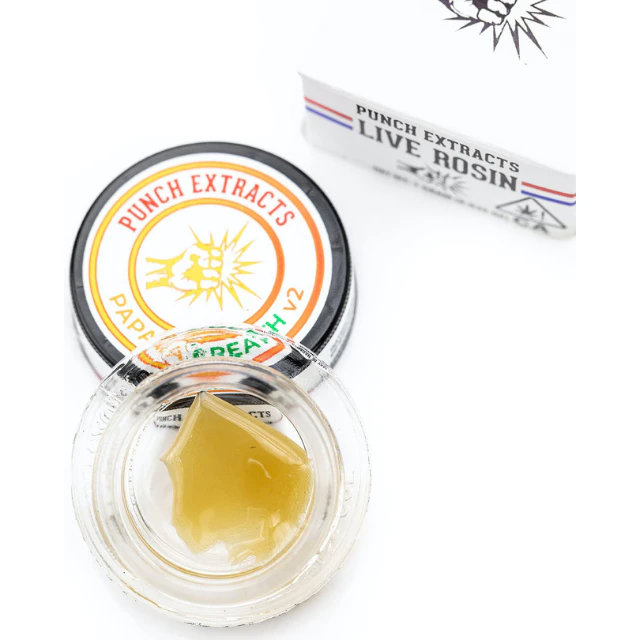 Punch - 1G- PAPAYA BREATH V2- TIER 3- LIVE ROSIN Main Image