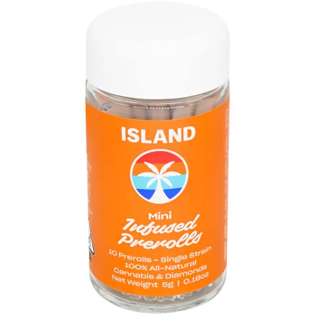 Island - 10PK- 0.5G- BLACK JACK- INFUSED PRE ROLLS Main Image