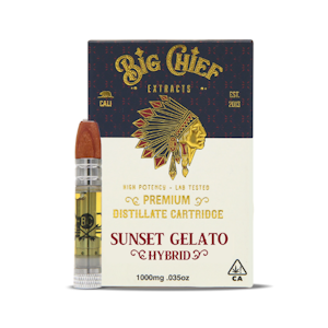 Big chief - 1G- SUNSET GELATO- CARTRIDGE