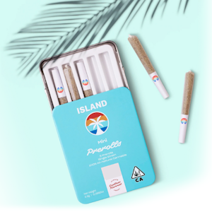 Island - 5PK- 2.5G- PINK GENE- PRE ROLLS