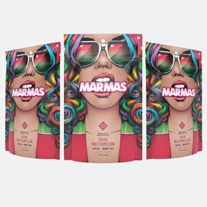 Marmas - 10CT- SATIVA- SOUR WATERMELON- GUMMY