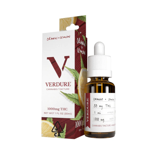 Verdure - 1000MG- SATIVA- ORANGE + LEMON Main Image