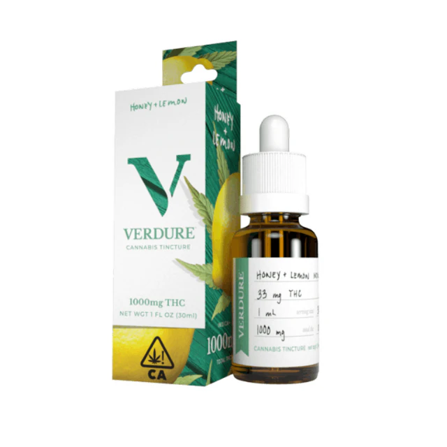 Verdure - 1000MG- INDICA- HONEY + LEMON Main Image
