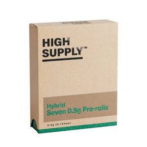 High supply - 7PK- 0.5G- HYBRID- PRE ROLLS