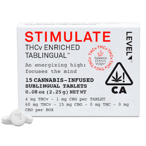 20CT- STIMULATE- THCV ENRICHED TABLINGUAL