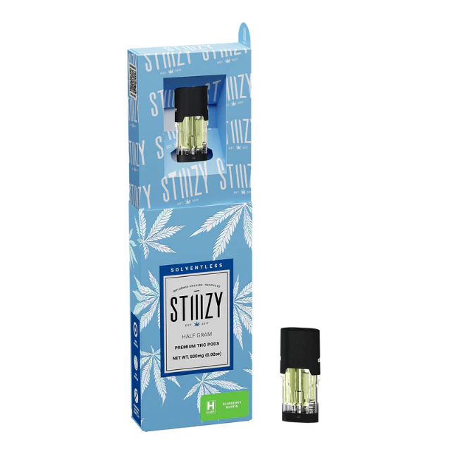 Stiiizy - 0.5G- SOLVENTLESS- BLUEBERRY MUFFIN- POD Main Image