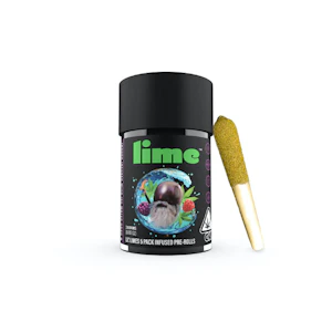 Lime - 5PK- 0.6G- LIL LIMES- PURPLE ZAZA- INFUSED