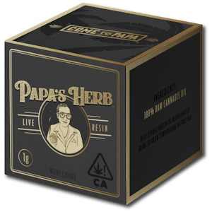 Papa's herb - 1G- PEAR COBBLER- LIVE RESIN
