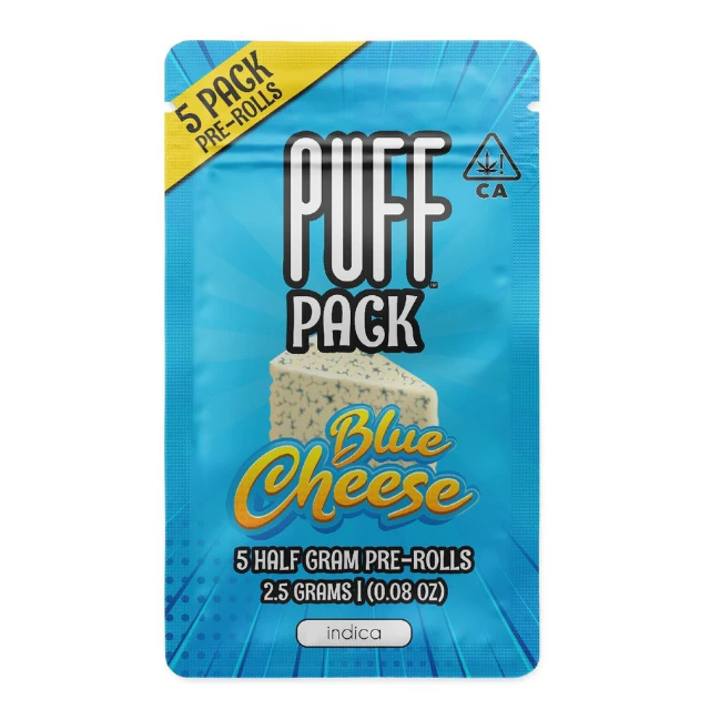 Puff - 5PK- 0.5G- BLUE CHEESE- PRE ROLLS Main Image