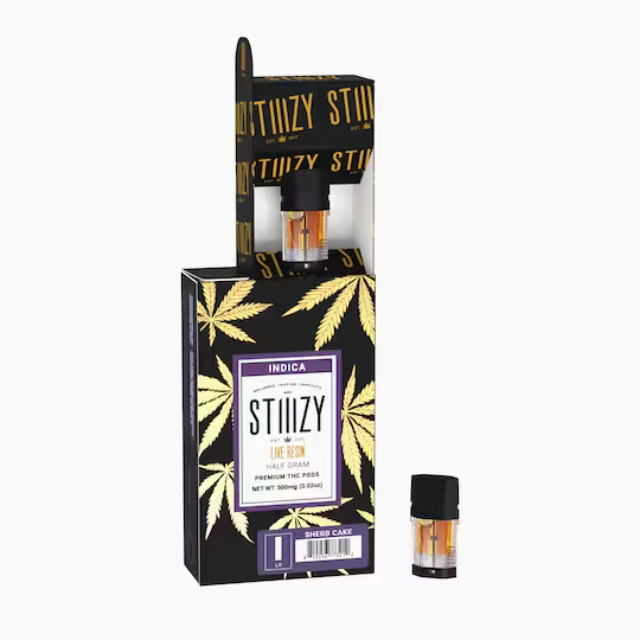 Stiiizy - 0.5G- LIVE RESIN- SHERB CAKE- POD Main Image
