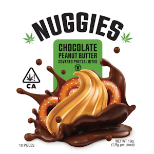 Nuggies - 10CT- PEANUT BUTTER- PRETZEL BITES