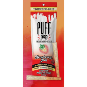 Puff - 2PK- 0.5G- STRAWBERRY JAM - INFUSED