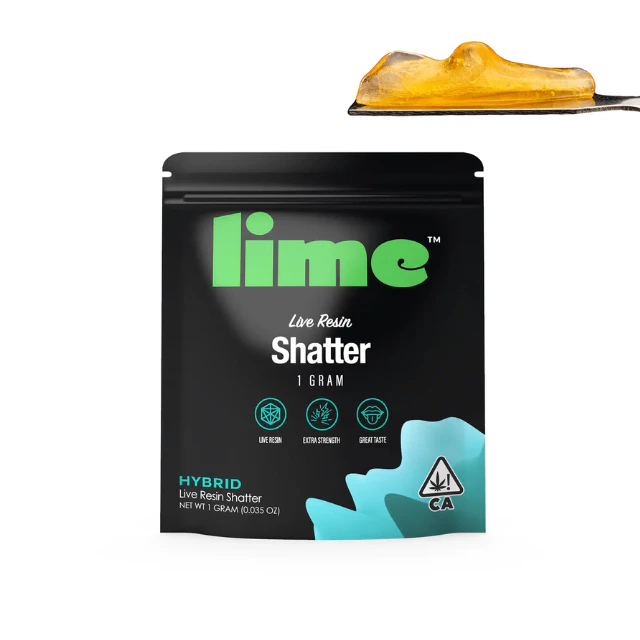Lime - 1G- BLACK TRIANGLE- SHATTER Main Image