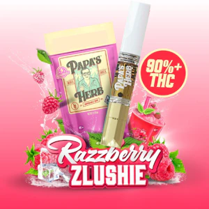 Papa's herb - 1G- RAZZBERRY ZLUSHIE- HIGH POTENCY- CARTRIDGE