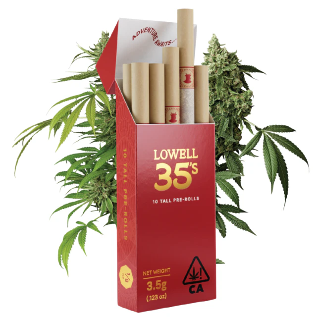 Lowell herb co. - 10PK- LOWELL 35 - TRAILBLAZER- PRE ROLLS Main Image