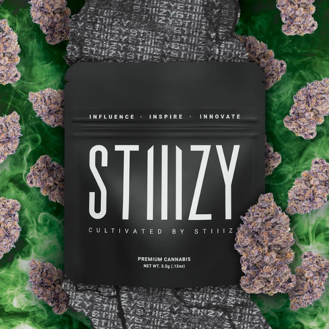 Stiiizy - 1/8 OZ- STRAWBERRY MILK- BLACK- PREMIUM INDOOR Main Image