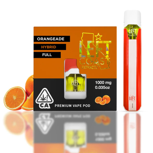 Left coast extracts - 1G- ORANGEADE- POD Main Image