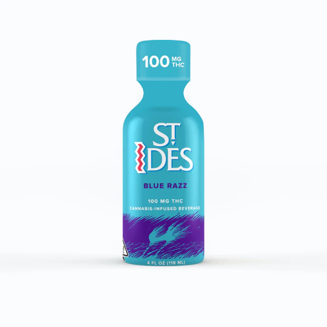 St. ides - 4 FL OZ- BLUE RAZZ- SHOT Main Image