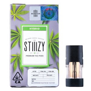 Stiiizy - 1G- CDT- GRAPE SORBET- POD