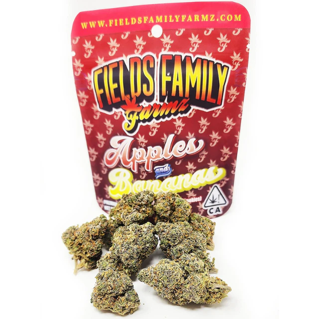 Fields family farmz - 1/8 OZ- APPLES & BANANAS- PREMIUM INDOOR Main Image