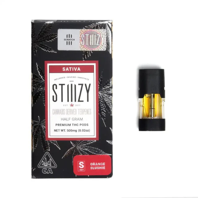 Stiiizy - 0.5G- CDT- ORANGE SLUSHIE- POD Main Image