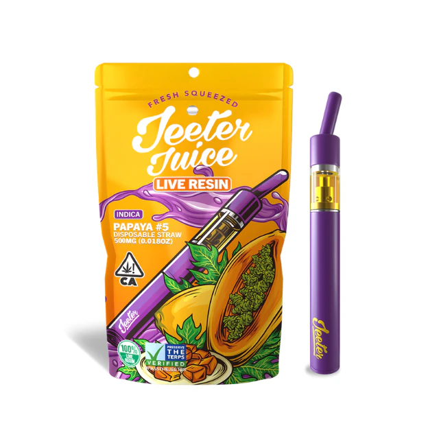 Jeeter - 0.5G- PAPAYA #5- DISPOSABLE Main Image