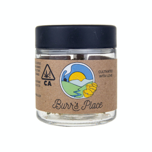 Burr's place - 1/8 OZ- ORANGE CREAMPOP- SUN GROWN