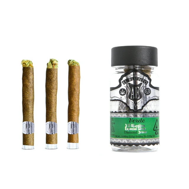 Albert einstone - 3PK- 0.85G- EL BLUNTITO- SILVER VERDE- DIAMOND INFUSED Main Image