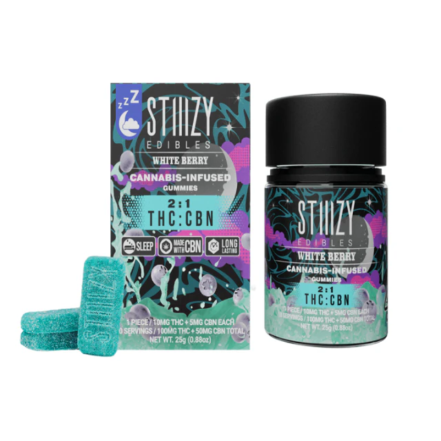 Stiiizy - 10CT- 2:1- MIDNIGHT BERRY- THC:CBN Main Image