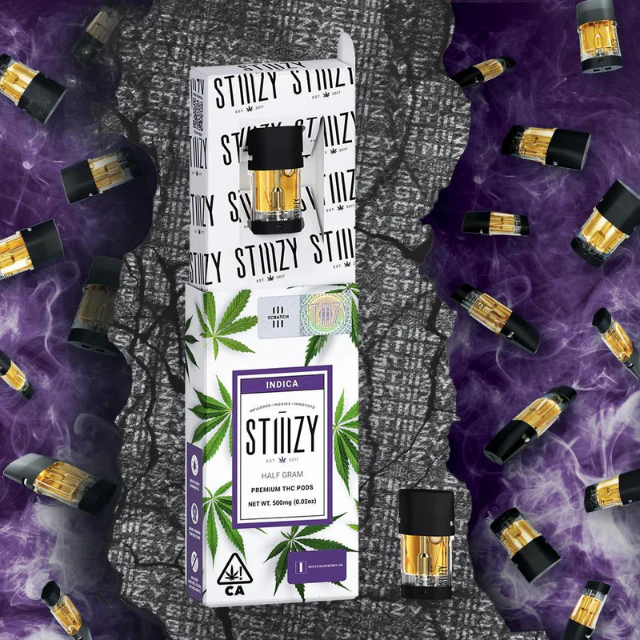 Stiiizy - 0.5G- THC- WHITE RASPBERRY- POD Main Image