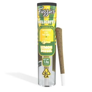 Fuzzies - 1.5G- LEMON DIESEL- DELIGHTS- INFUSED