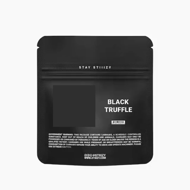 Stiiizy - 1/8 OZ- BLACK TRUFFLE- BLACK -  PREMIUM INDOOR Main Image