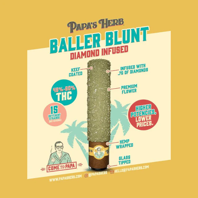 Papa's herb - 2G- LEMONCHELLO- INFUSED BLUNT Main Image