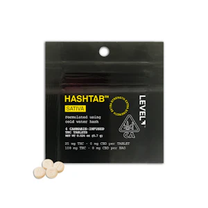 Level - 4CT- SATIVA- HASHTAB